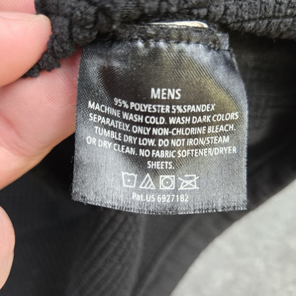 Magellan Outdoors Men's Quarter Zip Pullover Active Top Shirt Size XL Black - Picture 4 of 8